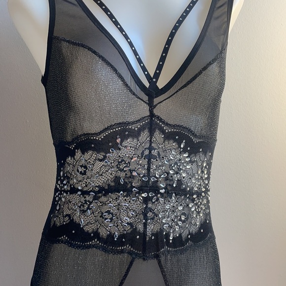 Lace & Jewelled Bodysuit La Senza XS - Picture 2 of 8